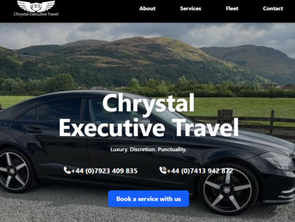 Executive Travel Website